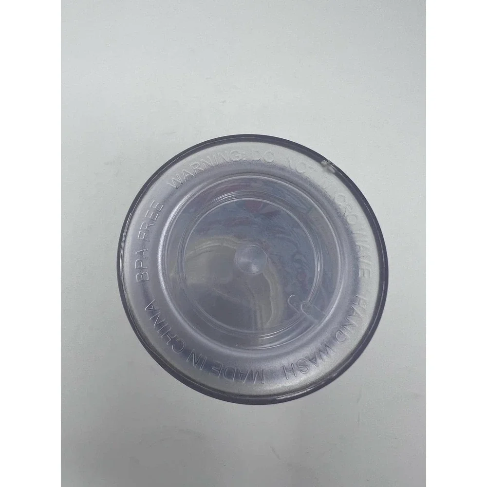 Lily Pulitzer Sailboat Tumbler Drinking Cup Pink Sailboats Light Blue Background